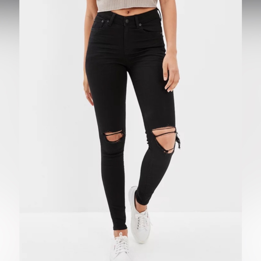 AE high rise skinny jeans